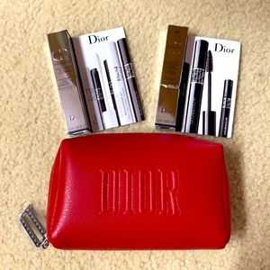 NEW DIOR pouch w mascara